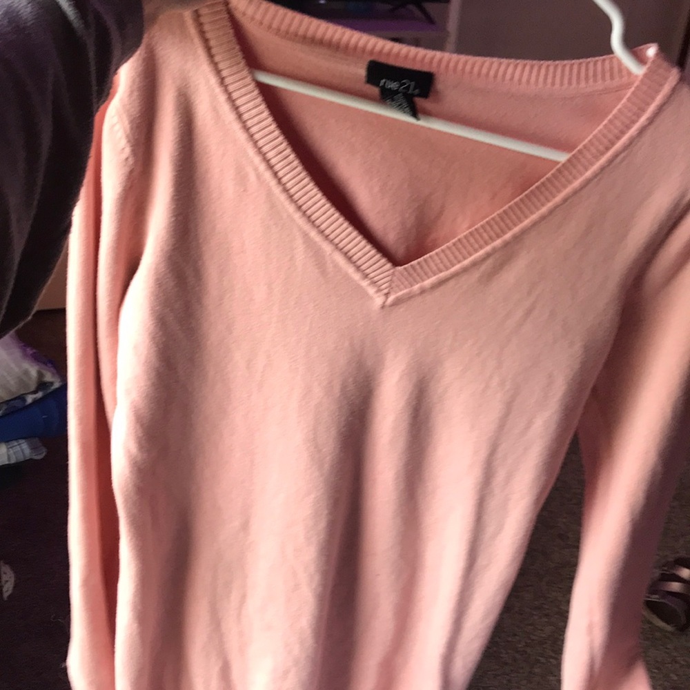 Pink sweater